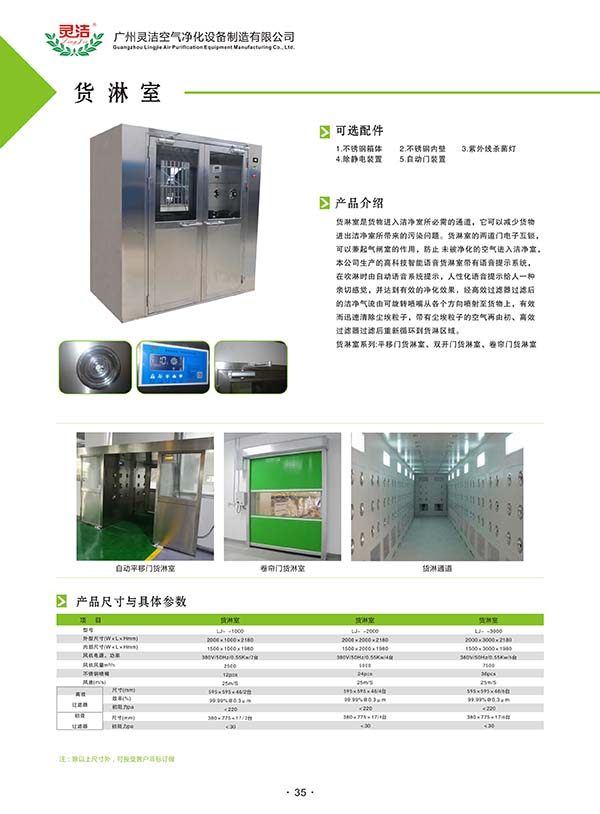 自動移門風(fēng)淋室的詳細(xì)資料